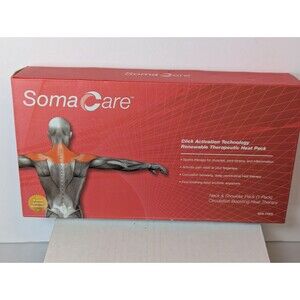 Soma Care Neck & Shoulder Pack Circulating Heat Therapy NEW IN BOX